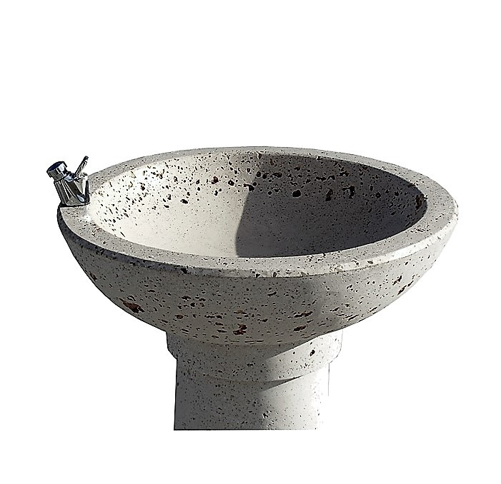 03 particolare fontana a zampillo - Fontane con rubinetto in Cemento per Arredo Urbano